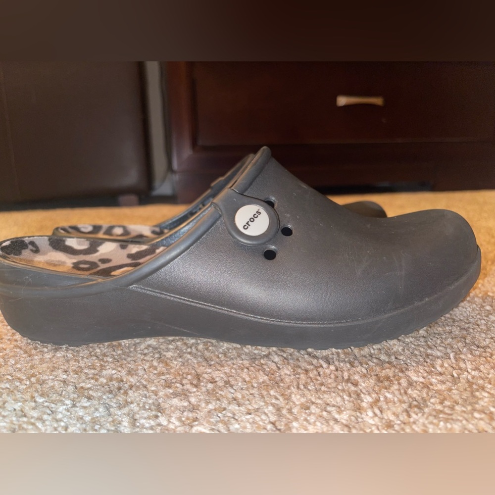 CROCS Black Mules & Clogs